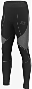 Gatta Active, Legginsy męskie, Thermo Plus Midi, czarny, rozmiar L - Pozostała odzież narciarska - miniaturka - grafika 1