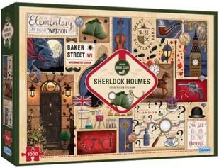 Puzzle, Klub Książki Sherlock Holmes, 1000 el. - Puzzle Puzzle, Klub Książki Sherlock Holmes, 1000 el. - Puzzle - miniaturka - grafika 1