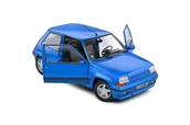 Samochody i pojazdy dla dzieci - Solido Renault 5 Gt Turbo Mk2 1989 Blue 1:18 1810003 - miniaturka - grafika 1
