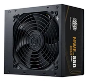 Akcesoria do serwerów - Cooler Master MWE Bronze 550 V3 230V moduł zasilaczy 550 W 24-pin ATX ATX Czarny MPE-5501-ACABW-3BEU - miniaturka - grafika 1