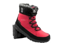 Botki damskie - Wysokie śniegowce damskie - AMERICAN CLUB SN 44/24, czerwone - miniaturka - grafika 1