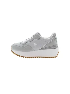 U.S. Polo Assn. Sneakersy w kolorze szarym - Trampki damskie - miniaturka - grafika 1