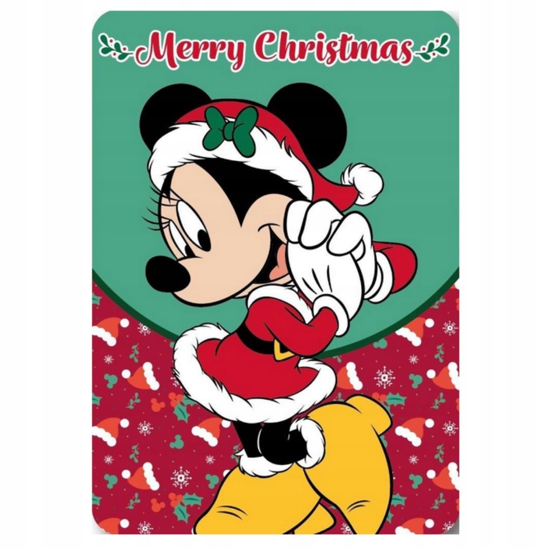 Minnie koc polarowy 100x140 miękki ciepły licencjonowany