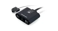 Huby USB - HUB USB IOGEAR 2x4 USB 2.0 peripheral GUS402 - miniaturka - grafika 1