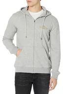 Bluzy męskie - Bluza męska Quiksilver Quik Words z kapturem rozpinana-XXL - miniaturka - grafika 1