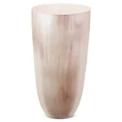 Wazony i flakony - Wazon Szklany Cardo 20X20X37 Kremowy - miniaturka - grafika 1