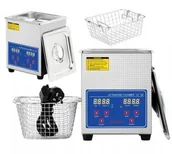 Myjki ultradźwiękowe - Kraft&Dele Myjka Wanna Ultradźwiękowa Do Mycia Części 2L - miniaturka - grafika 1