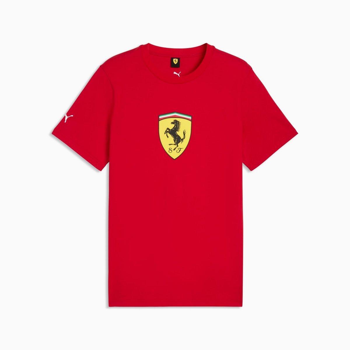 Koszulka męska Puma FERRARI COLORED SHIELD czerwona 63531002 r M