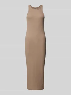 Sukienka midi z efektem prążkowania model ‘RUKA’ - Sukienki - miniaturka - grafika 1