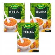 Przyprawy i zioła sypkie - Kamis Kurkuma 20 g x 3 sztuk - miniaturka - grafika 1