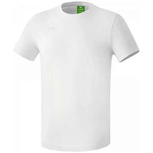 Erima Męski T-shirt Teamsport, biały, L, 208331 208331 - Koszulki męskie - miniaturka - grafika 1