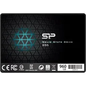 Części i akcesoria do laptopów - Silicon Power Silicon Power Dysk SSD SLIM S55 960GB 2,5 SATA3 550/420MB/s 7mm 1_696852 - miniaturka - grafika 1