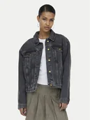 Kurtki damskie - ONLY Kurtka jeansowa Harper 15363548 Czarny Regular Fit - miniaturka - grafika 1