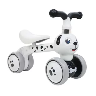 ECOTOYS Rowerek biegowy Piesek jeździk mini rower 4 koła 1188 - Jeździki dla dzieci - miniaturka - grafika 1