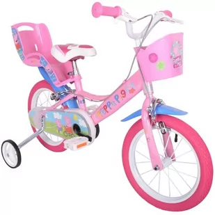 Rower dziecięcy DINO BIKES Świnka Peppa 14 cali dla dziewczynki | Bezpłatny transport - Rowery - miniaturka - grafika 1