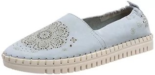 Espadryle damskie - Tamaris Damskie espadryle 24631, niebieski - Niebieski Sky - 36 EU - grafika 1