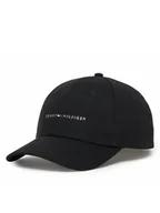 Czapki męskie - Tommy Hilfiger Czapka z daszkiem Th Foundation Hct 6 Panel Cap AM0AM14045 Czarny - miniaturka - grafika 1
