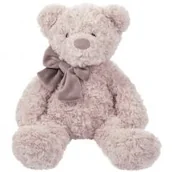 Powieści - Beppe MASKOTKA MIŚ CHARLIE PUDROWY RÓŻ 26 CM 12865 - miniaturka - grafika 1