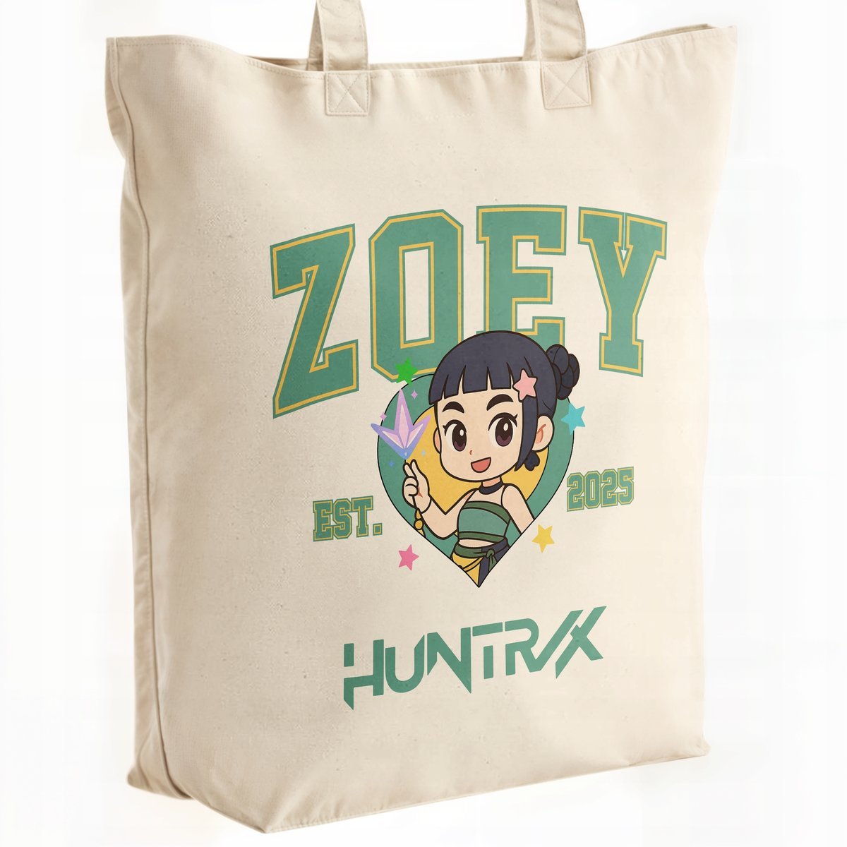 Torba bawełniana premium KPopowe Łowczynie Demonów Huntrix Saja Dla Fanów