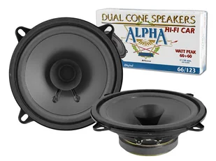 Głośniki samochodowe PHONOCAR 66123, 130mm, ALPHA dual cone, 50W. - Głośniki samochodowe - miniaturka - grafika 2
