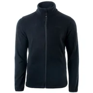 Bluzy sportowe męskie - Męska bluza Hi-Tec Henis Rozmiar: XXL / Kolor: czarny - miniaturka - grafika 1