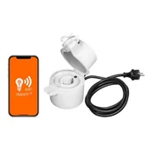 Gniazdka elektryczne - LEDVANCE Gniazdko LEDVANCE Smart WiFi Outdoor Plug EU 8X1 LEDV - miniaturka - grafika 1