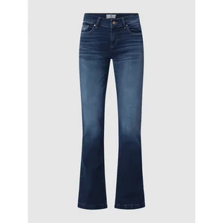 Spodnie damskie - Jeansy o rozkloszowanym kroju z dodatkiem streczu model Fallon - LTB - grafika 1