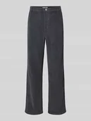 Spodnie męskie - Spodnie sztruksowe o luźnym kroju z kieszeniami z tyłu model ‘MILES’ - miniaturka - grafika 1