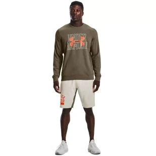 Bluza męska Under Armour Rival Terry Logo Crew - Bluzy sportowe męskie - miniaturka - grafika 3