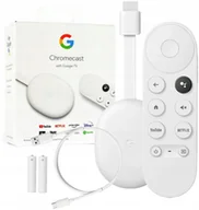 Tunery DVB-T - Odtwarzacz multimedialny Google Chromecast 4K z Google TV - miniaturka - grafika 1