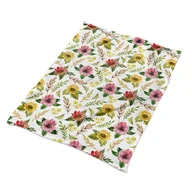 Koce - Tkanina koce na kanapę Akwarela Kwiaty dekoracja, Fabricsy - miniaturka - grafika 1