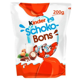 Kinder Schoko-Bons SCHOKOBONS 200G KINDER SCHOKO-BONS 200 G zakupy dla domu i biura! 77136281 - Cukierki - miniaturka - grafika 1