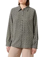 Bluzki damskie - Sidona Bluzka damska, czarny, beżowy, M - miniaturka - grafika 1