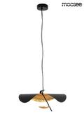 Lampy sufitowe - MOOSEE lampa wisząca STING RAY 40 czarna / złota - miniaturka - grafika 1