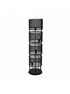 Luminex Lampa podł Rim black 4 1124 - Lampy stojące - miniaturka - grafika 1