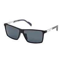 Okulary przeciwsłoneczne - ADIDAS Okulary przeciwsłoneczne SP0058, 6002d Matte Black/Smoke Pol, 60 - miniaturka - grafika 1