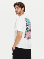 Koszulki męskie - Jack & Jones T-Shirt Bradley 12264414 Biały Relaxed Fit - miniaturka - grafika 1