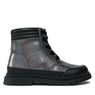 Buty dla dziewczynek - Trapery Mayoral 46390 Srebrny - miniaturka - grafika 1