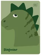 Zeszyty szkolne - Interdruk N-Zeszyt A5 Dinozaurus 70g, kratka 16 kartek - miniaturka - grafika 1