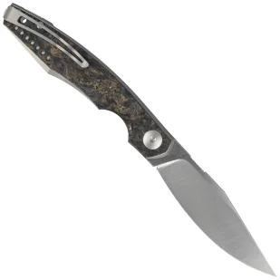 Nóż składany Viper Belone Titanium/Gold Dark Matter CF, Satin M390 by Jesper Voxnæs (V5970TIFCG) - Noże - miniaturka - grafika 3