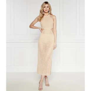 TWINSET Sukienka + szorty | z dodatkiem lnu - Sukienki - miniaturka - grafika 1