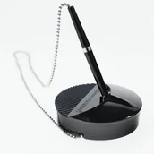 Długopisy - Fellowes długopis bankowy z bazą ciężką, czarny (9821502) - miniaturka - grafika 1