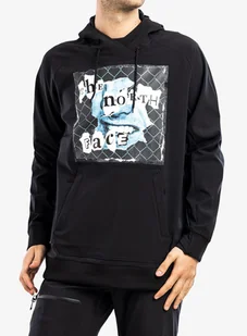 Bluza z kapturem The North Face Printed Tekno Hoodie - tnf black/white - Bluzy sportowe męskie - miniaturka - grafika 1