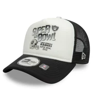 Czapki damskie - Czapka z daszkiem New Era Las Vegas Raiders Superbowl 60595293 Biały - miniaturka - grafika 1