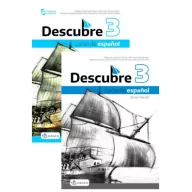 Książki do nauki języka hiszpańskiego - Pakiet Descubre 3. Curso de español: Podręcznik + nagrania online, Zeszyt ćwiczeń do języka hiszpańskiego - miniaturka - grafika 1