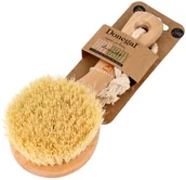 Masażery - Donegal Drewniana Szczotka z rączką do masażu na sucho 0511 - miniaturka - grafika 1