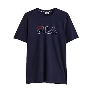 FILA Męski T-shirt SOFADE, Black Iris, S, Black Iris, S - Koszulki męskie - miniaturka - grafika 1