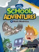 Komiksy obcojęzyczne - Moth Madness. School Adventures Level 3 Część 1 - miniaturka - grafika 1