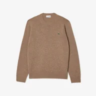 Swetry męskie - Kaszmirowy sweter z dzianiny 3D z okrągłym dekoltem - miniaturka - grafika 1