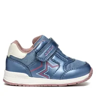 Buty dla dziewczynek - Sneakersy Geox B Rishon Girl B450LA 0NFEW C4239 Niebieski - miniaturka - grafika 1